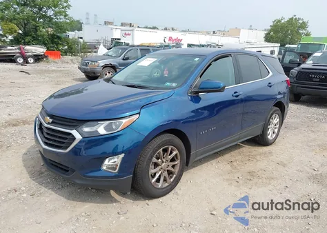2020 Chevrolet Equinox Fwd Lt 1.5L Turbo из США, поврежденный, VIN 2GNAXKEV0L6212755